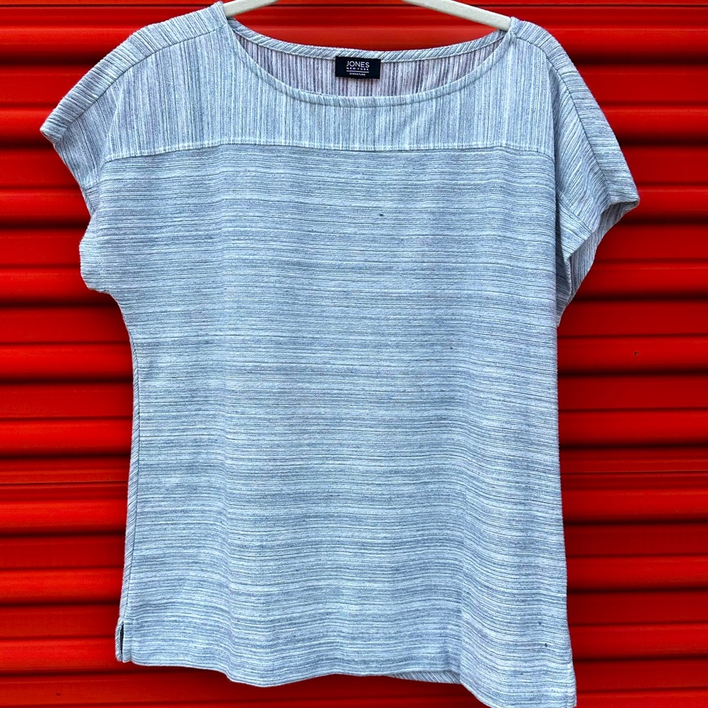 Jones New York Striped Women's Tee